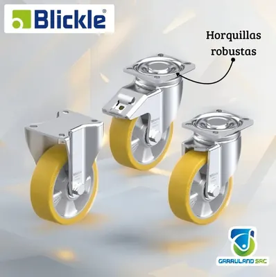 Garruchas línea Alta carga